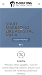 Mobile Screenshot of marketingtechnologist.com